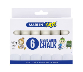 Marlin Kids White Chalk Jumbo 6s