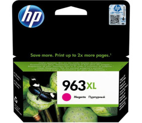 Hp 963Xl High Yield Magenta Ink Cartridge For Pro 9000 Series (Page Yield 1600)