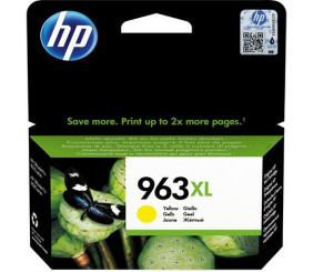 Hp 963Xl High Yield Yellow Ink Cartridge For Pro 9000 Series (Page Yield 1600)