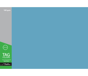 Treeline Manilla Tag Folders Pack of 100 Blue