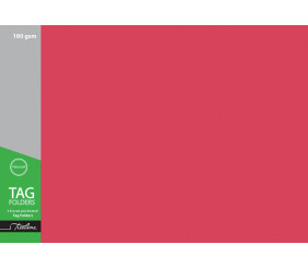 Treeline Manilla Tag Folders Pack of 100 Red