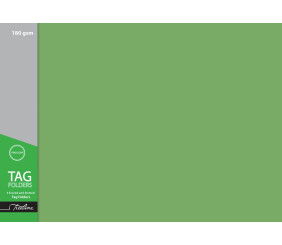 Treeline Manilla Tag Folders Pack of 100 Green