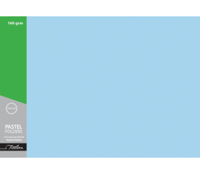 Treeline Manilla Tag Folders Pack of 100 Pastel Blue