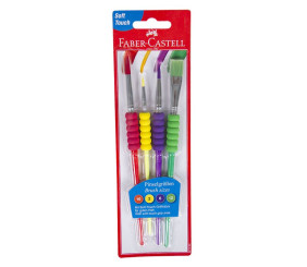 Soft Touch Brush Set Faber Castell Classic Sizes: 2, 6, 10 &12