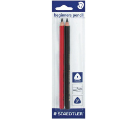 Staedtler Beginners Pencil Jumbo HB - 2 Pack