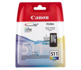 Canon Cl-511 Colour Ink Cartridge For Mp240 ( 244 Page Yield )