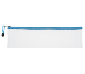 Treeline Clear Pencil Case Blue