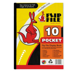 Flip File A4 10 Pocket 
