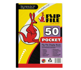 Flip File A4 50 Pocket 