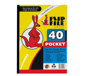 Flip File A4 40 Pocket 