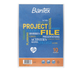 Bantex Project File A4 10 Pocket 