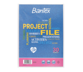 Bantex Project File A4 30 Pocket 