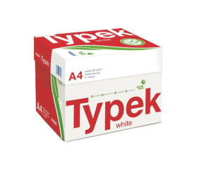 Typek A4 White Copy Printer Paper - Box of 5 Reams