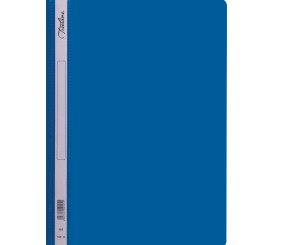 Treeline Quotation Folder Pvc Clear Front Blue