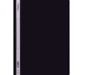 Treeline Quotation Folder Pvc Clear Front Black