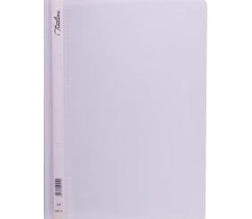 Treeline Quotation Folder Pvc Clear Front White