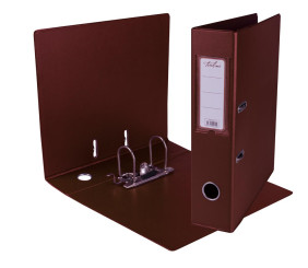 Treeline A4 Lever Arch File Pvc 70mm Burgundy