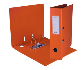 Treeline A4 Lever Arch File Pvc 70mm Orange