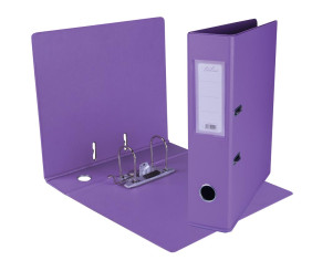 Treeline A4 Lever Arch File Pvc 70mm Purple