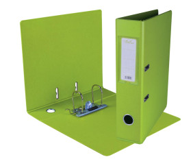 Treeline A4 Lever Arch File Pvc 70mm Lime Green