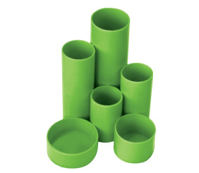 Treeline Desktop Round Up Organizer Lime Green