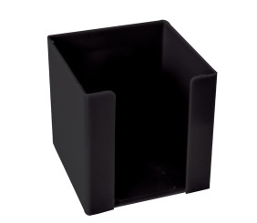 Treeline Memo Cube Holder 100MMx100MM Black