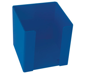 Treeline Memo Cube Holder 100MMx100MM Blue
