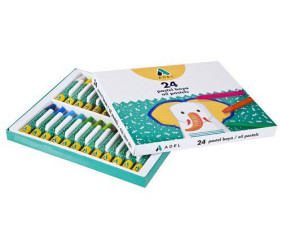 Adel Oil Pastels Hexagonal 24 Colors
