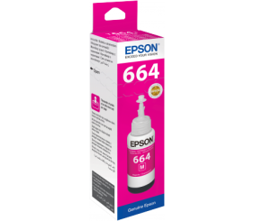Epson T6643 Magenta Ink Bottle 70Ml For L110 L300 L210 L355 L550