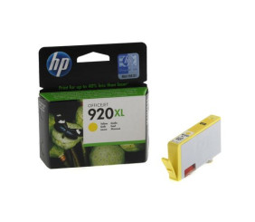 Hp 920Xl Yellow Ink Cartridge For Officejet 6000 Series (700 Page Yield)