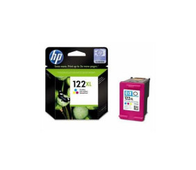 Hp 122Xl High Yield Tricolor Ink Cartridge For Deskjet 1000 J110 Series (330 Page Yield)