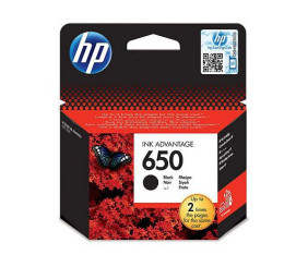 Hp 650 Black  Ink Advantage Cartridge For Deskjet 1015 (360 Page Yield)