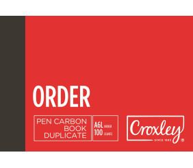 Croxley JD16PS Pen Carbon Purchase Order A6L 100Pg 