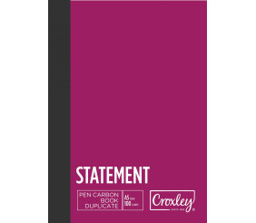 Croxley JD22DT Pen Carbon Statement Dupl. A5 100Pg 