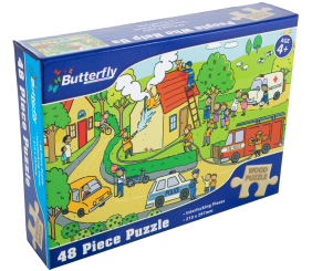 Butterfly 48 Piece Puzzle People Who Help Us